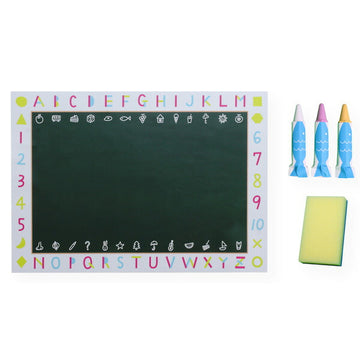 おふろ用キットパス3色&おえかきシート 黒板+ABC 日本理化学工業 【絵の具 クレヨン アート お風呂 窓ガラス 鏡 描いて消せる】【送料無料 沖縄・一部地域を除く】